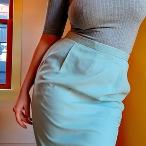 Vintage Pendleton pencil skirt